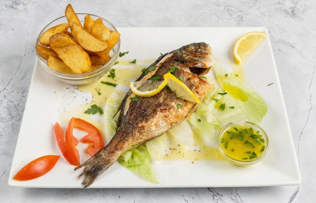 tsipoura-budapest-heureka.jpg Grillezett aranydurbincs a Heureka Budapest tengeri kínálatából